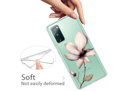 Силиконов калъф за Samsung Galaxy S20 FE / S20 Fan Edition, Цвете
