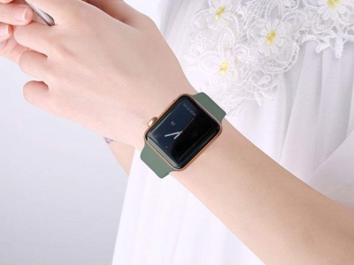 Силиконова каишка за Apple Watch Series 1/2/3 42mm / Series 4/5/6/SE 44mm , Зелен