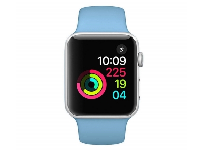 Силиконова каишка за Apple Watch Series 1/2/3 42mm / Series 4/5/6/SE 44mm, Син