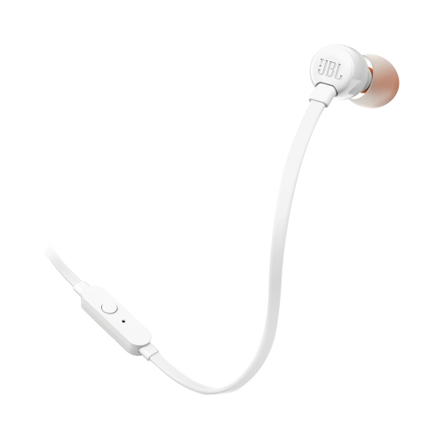 Слушалки JBL T110 WH, бял