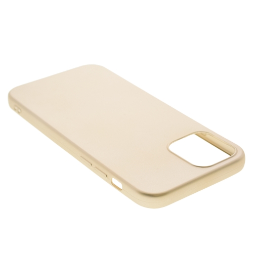 Силиконов калъф Level за iPhone 12 / 12 Pro, Златист