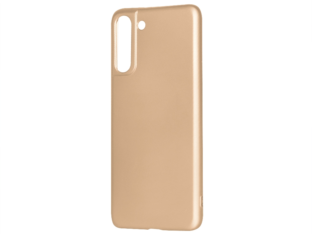 Силиконов калъф Level за Samsung Galaxy S21 Plus, Златист