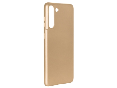 Силиконов калъф Level за Samsung Galaxy S21 Plus, Златист