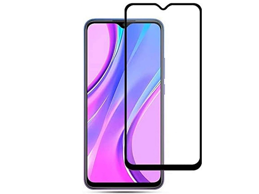 Стъклен Протектор 5D Full Glue за Xiaomi Redmi 9A / 9C, Черен