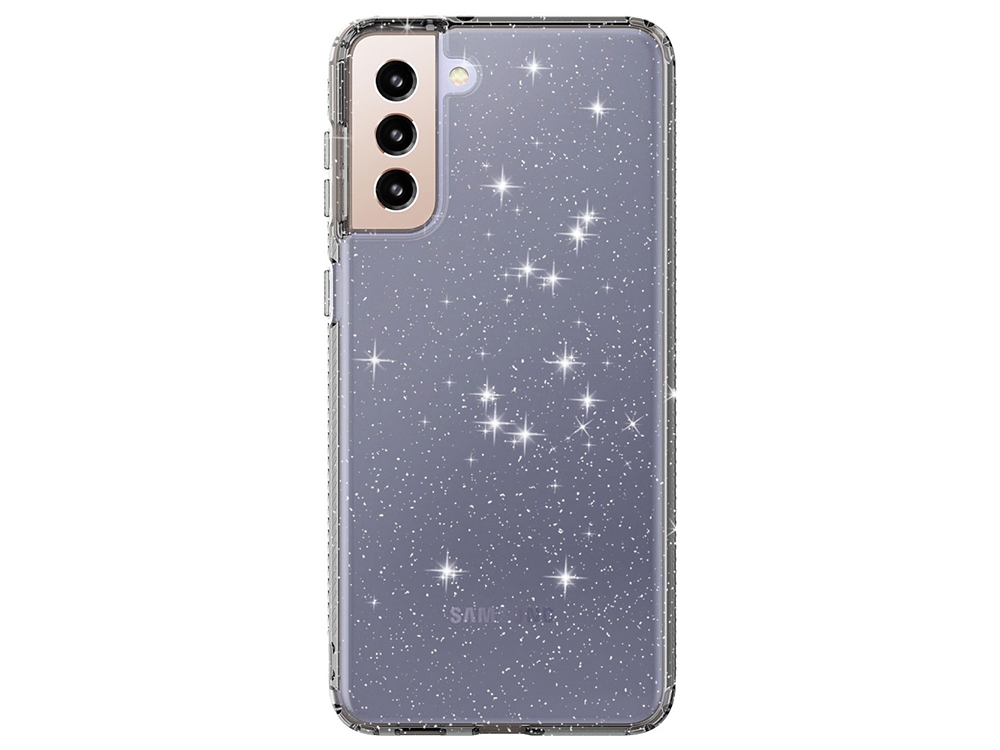 Силиконов калъф Clear Color за Samsung Galaxy S21Plus 5G, Сив