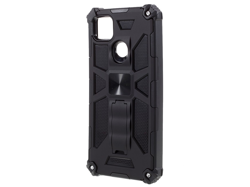 Удароустойчив калъф Kickstand Armor за  Xiaomi Redmi 9C, Черен