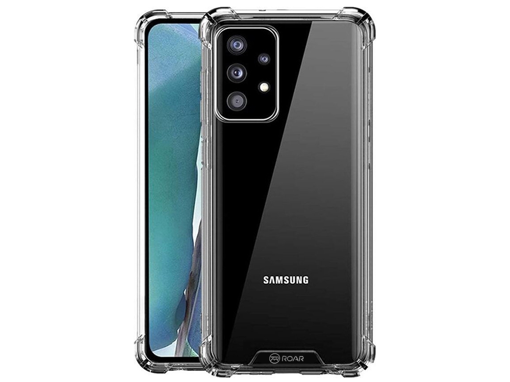 Силиконов калъф Jelly Roar за Samsung Galaxy A32 5G, Прозрачен