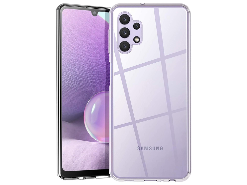 Силиконов калъф за Samsung Galaxy A32 (5G), Прозрачен