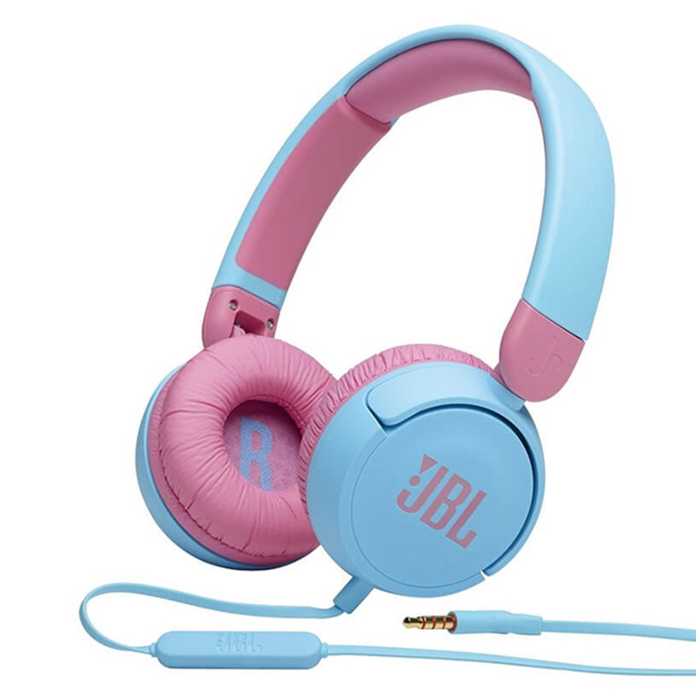 Слушалки за деца с Микрофон JBL JR310, Син