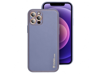Удароустойчив калъф LEATHER за Iphone 11 PRO, Син