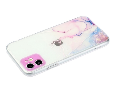 Силиконов калъф Marble за iPhone 11, Разноцветен мрамор