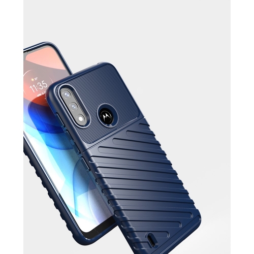 Силиконов калъф Thunder за Motorola Moto E7 Power / Moto E7i Power, Син