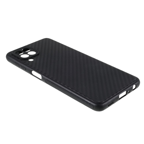 Силиконов калъф Carbon за Samsung Galaxy A22 4G, Черен