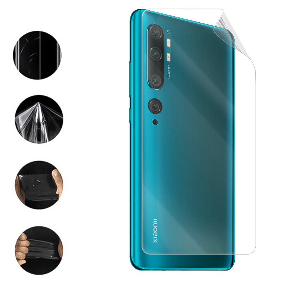 Хидрогел протектор за Xiaomi Mi Note 10 Pro, Матиран Гръб