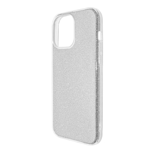 Удароустойчив Калъф Shining за iPhone 13 Pro Max, Сребрист