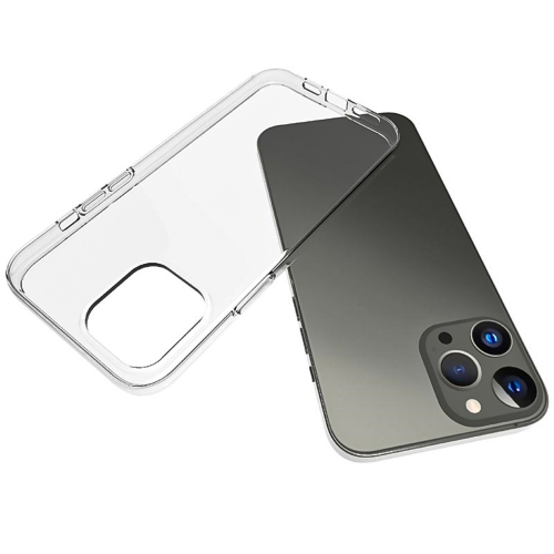 Силиконов калъф за iPhone 13 Pro Max, 0.5mm, Прозрачен