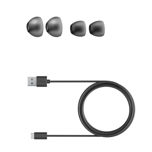 Безжични слушалки с микрофон Philips TAE4205BK, Черни