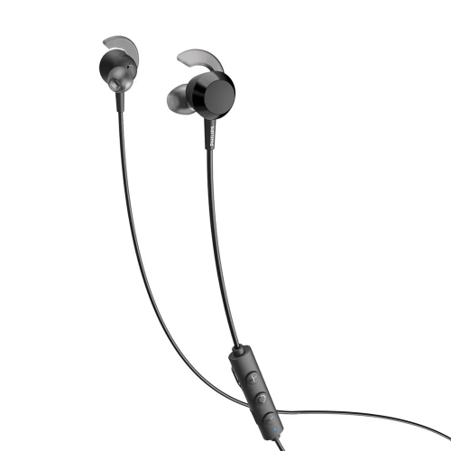 Безжични слушалки с микрофон Philips TAE4205BK, Черни