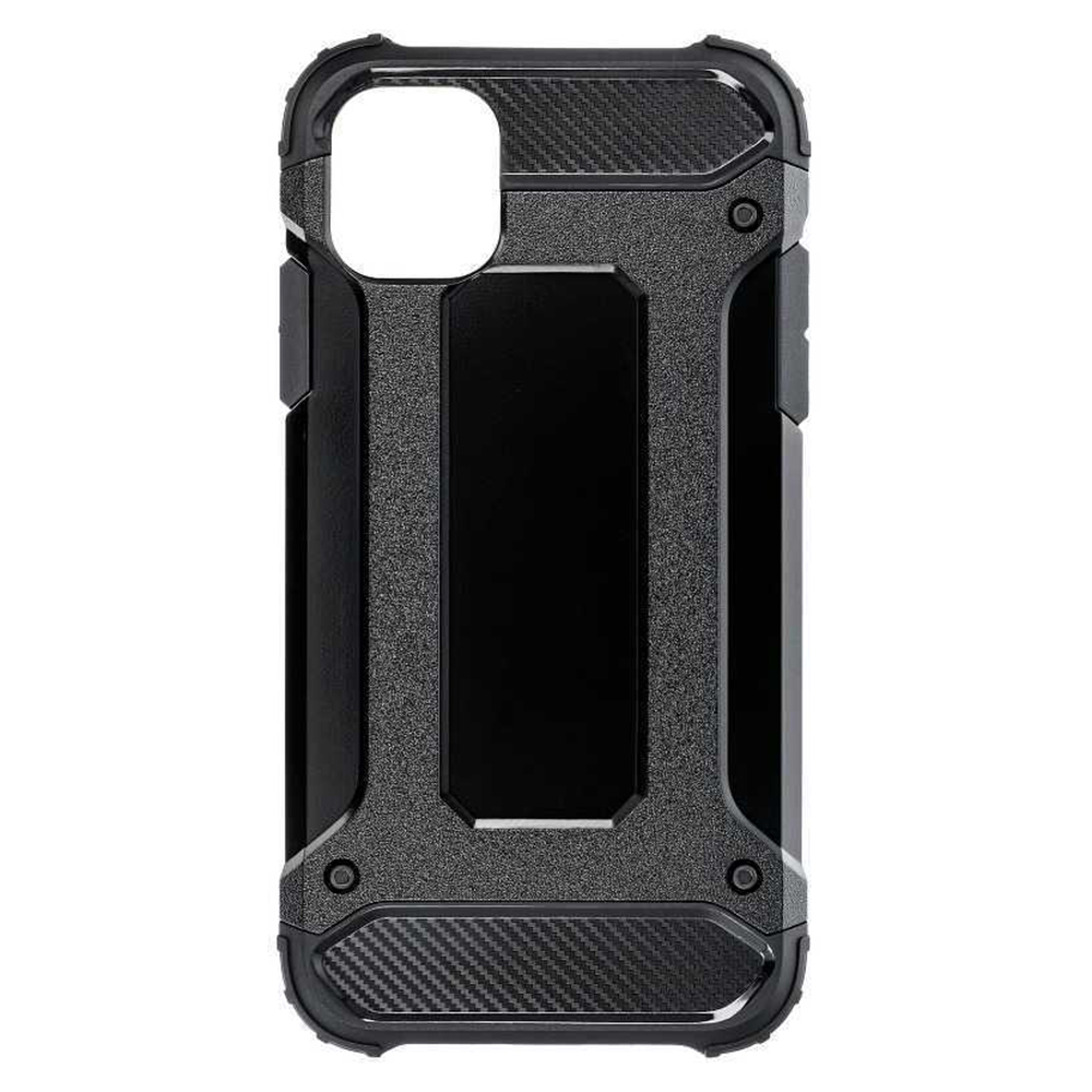Удароустойчив калъф Armor за iPhone 13, Черен