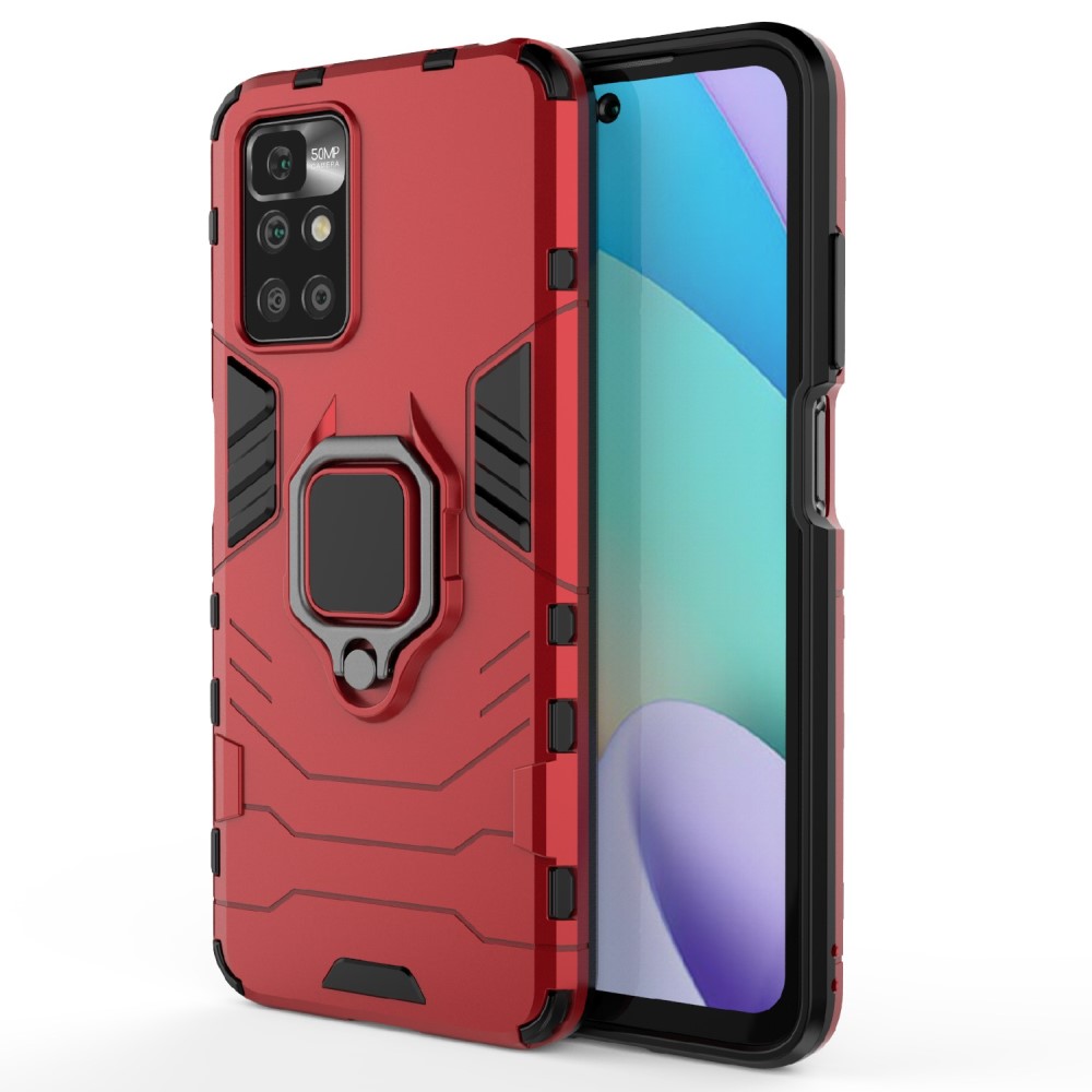 Удароустойчив Калъф Hybrid Cover за Xiaomi Redmi 10, Червен