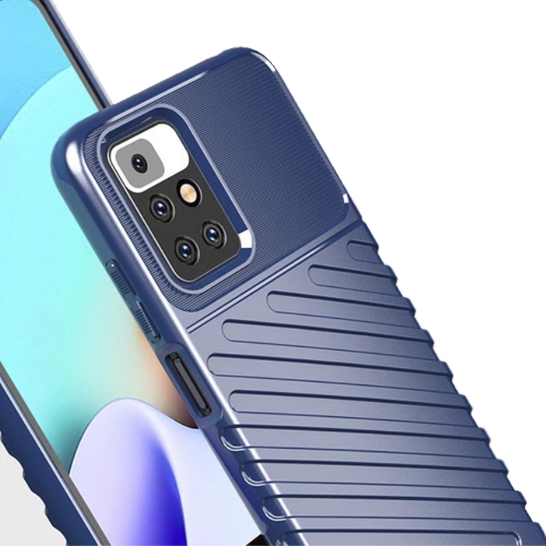Силиконов калъф Thunder за Xiaomi Redmi 10, Син