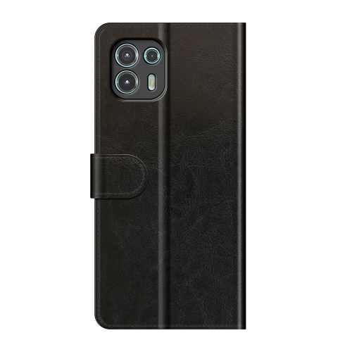 Калъф Тефтер Crazy Horse за Motorola Edge 20 Lite, Черен