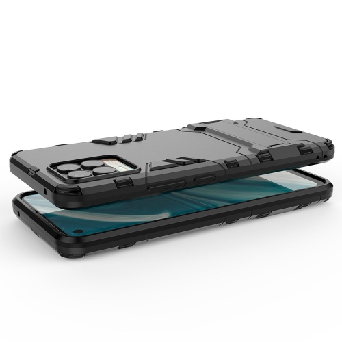 Удароустойчив Калъф  Kickstand за Realme 8 4G, Черен
