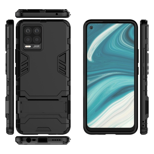 Удароустойчив Калъф  Kickstand за Realme 8 4G, Черен