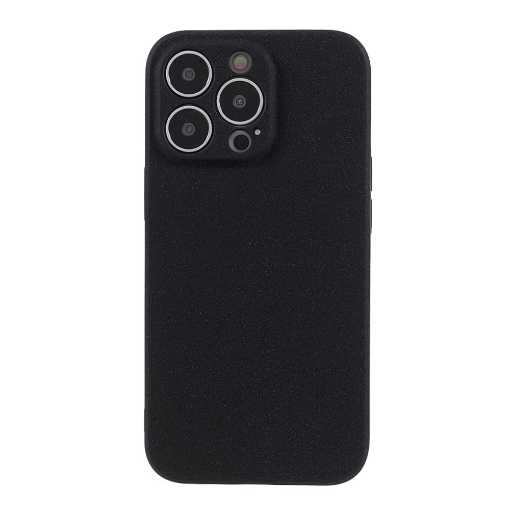 Силиконов калъф Wear-Resistant за iPhone 13 Pro Max, Черен 