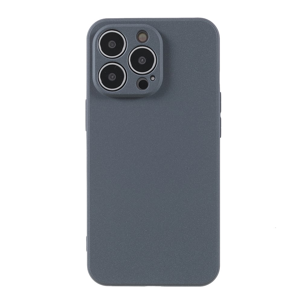 Силиконов Калъф Wear-Resistant за iPhone 13 Pro Max, Сив Мат