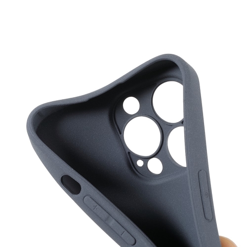 Силиконов Калъф Wear-Resistant за iPhone 13 Pro Max, Сив Мат