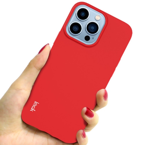 Силиконов калъф IMAK UC-2 за iPhone 13 Pro Max, Червен