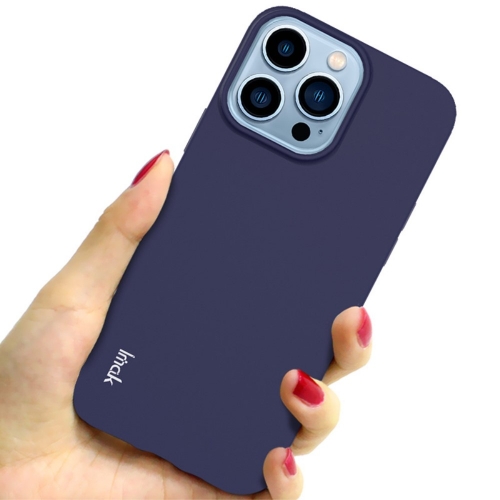 Силиконов калъф IMAK UC-2 за iPhone 13 Pro Max, Син