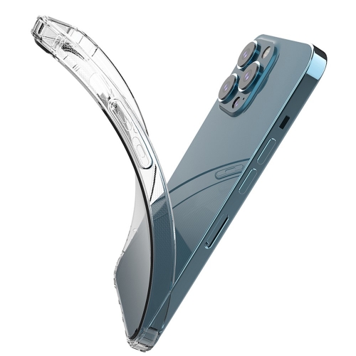 Силиконов калъф Drop-resistant за iPhone 13 Pro, Прозрачен