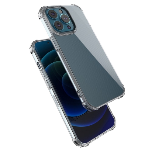Силиконов калъф Drop-resistant за iPhone 13 Pro, Прозрачен