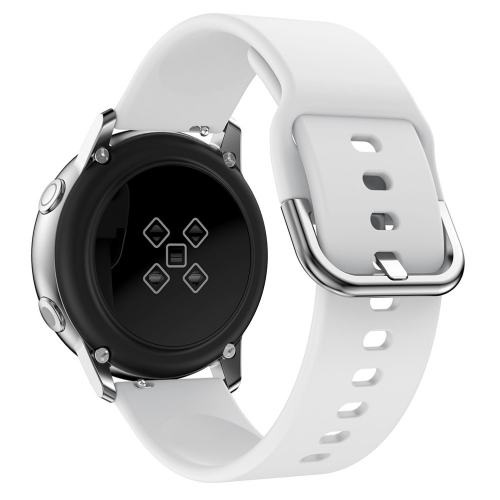 Силиконова Каишка за Samsung Galaxy Watch4, Бяла
