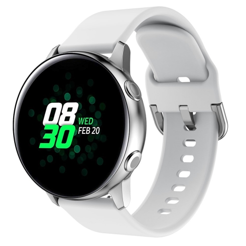 Силиконова Каишка за Samsung Galaxy Watch4, Бяла