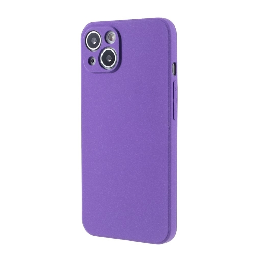 Матиран Силиконов Калъф Matte Wear-Resistant за iPhone 13 mini, Лилав