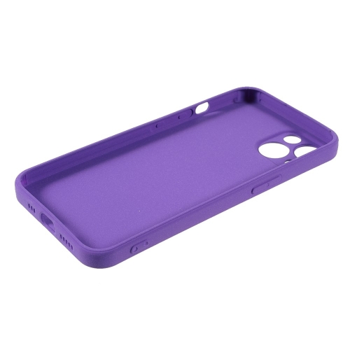 Матиран Силиконов Калъф Matte Wear-Resistant за iPhone 13 mini, Лилав