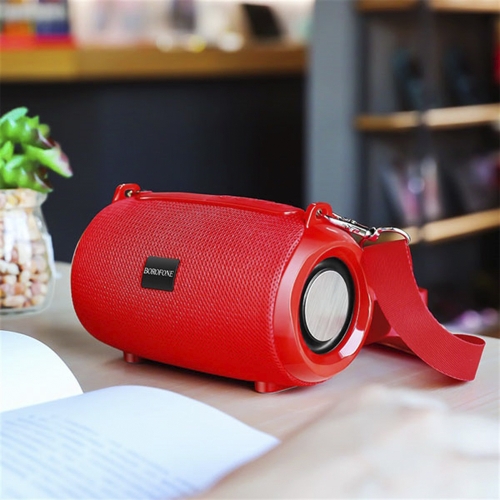 Преносима колонка BOROFONE BR4 Horizon, Bluetooth, Червен