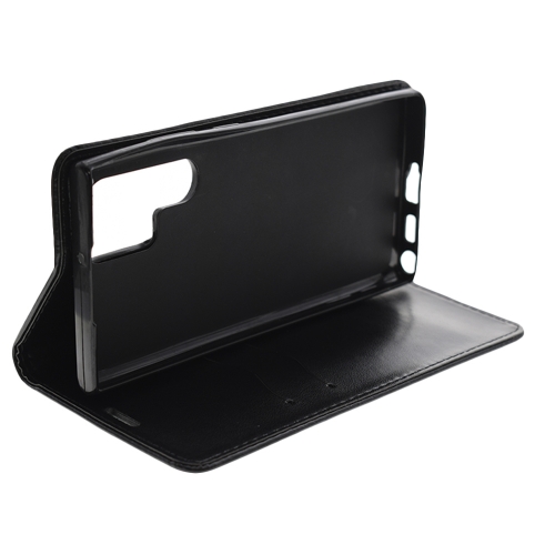 Калъф Тефтер Magnet Book Case за Samsung Galaxy S22 Ultra, Черен