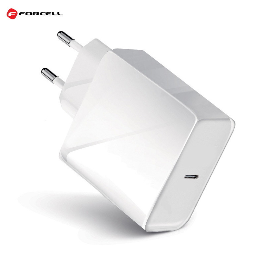 Зарядно 220V Forcell (type C socket) 3A, 45W PD QC 4.0 USB C