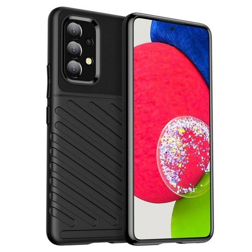 Силиконов калъф Thunder за Samsung Galaxy A53 5G, Черен