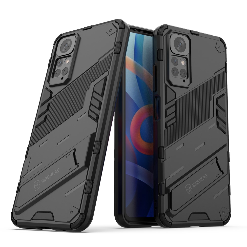 Удароустойчив калъф Hybrid Design за Xiaomi Redmi Note 11 4G, Черен