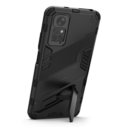 Удароустойчив калъф Hybrid Design за Xiaomi Redmi Note 11 4G, Черен