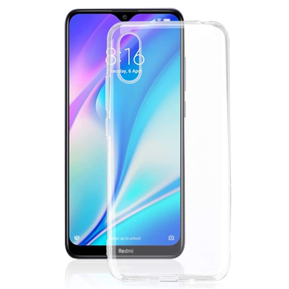 Силиконов калъф за Xiaomi Redmi 9A, 2 mm, Прозрачен