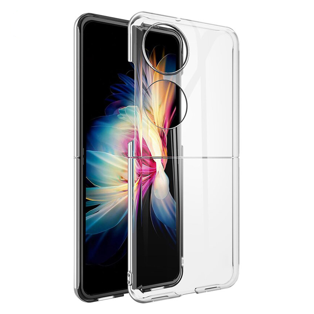 Пластмасов калъф за Huawei P50 Pocket, Прозрачен