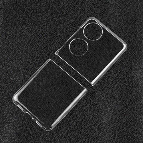 Пластмасов калъф за Huawei P50 Pocket, Прозрачен