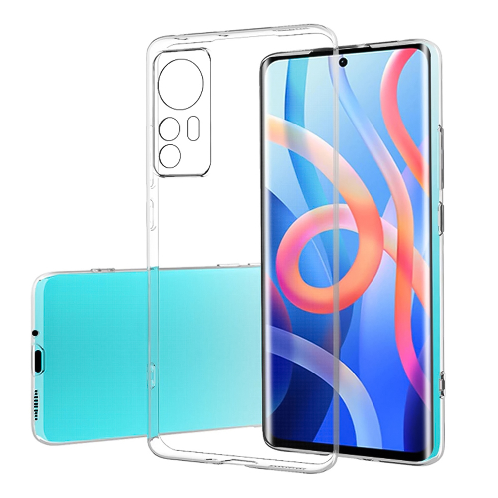 Силиконов калъф за Xiaomi 12, Прозрачен