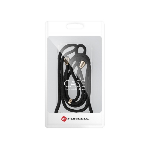 Силиконов калъф с връзка Cord Case за Samsung Galaxy A22 5G, Прозрачен